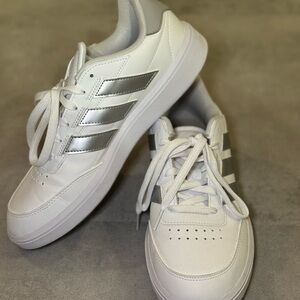 adidas Women's Sneakers White and Silver